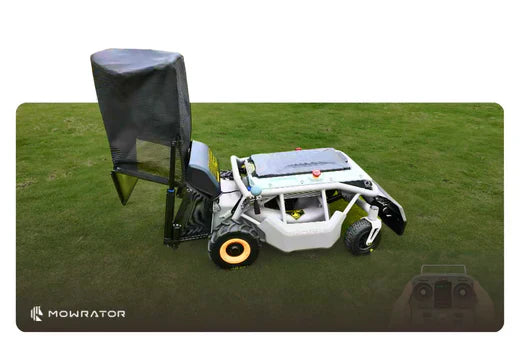 How Smart Lawn Mower Mowrator Dispose of Grass Automatically