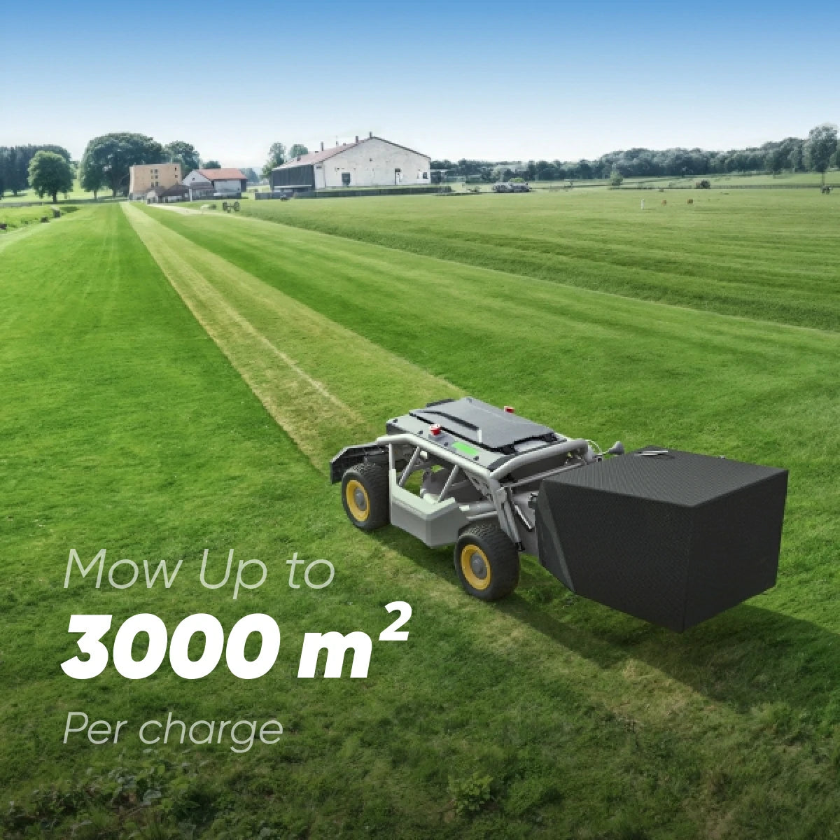 steadyforce 56v 12ah lifepo4 battery | up to 3000m² per charge