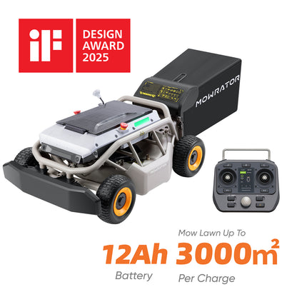 Mowrator S1 Remote Control Lawn Mower 4WD