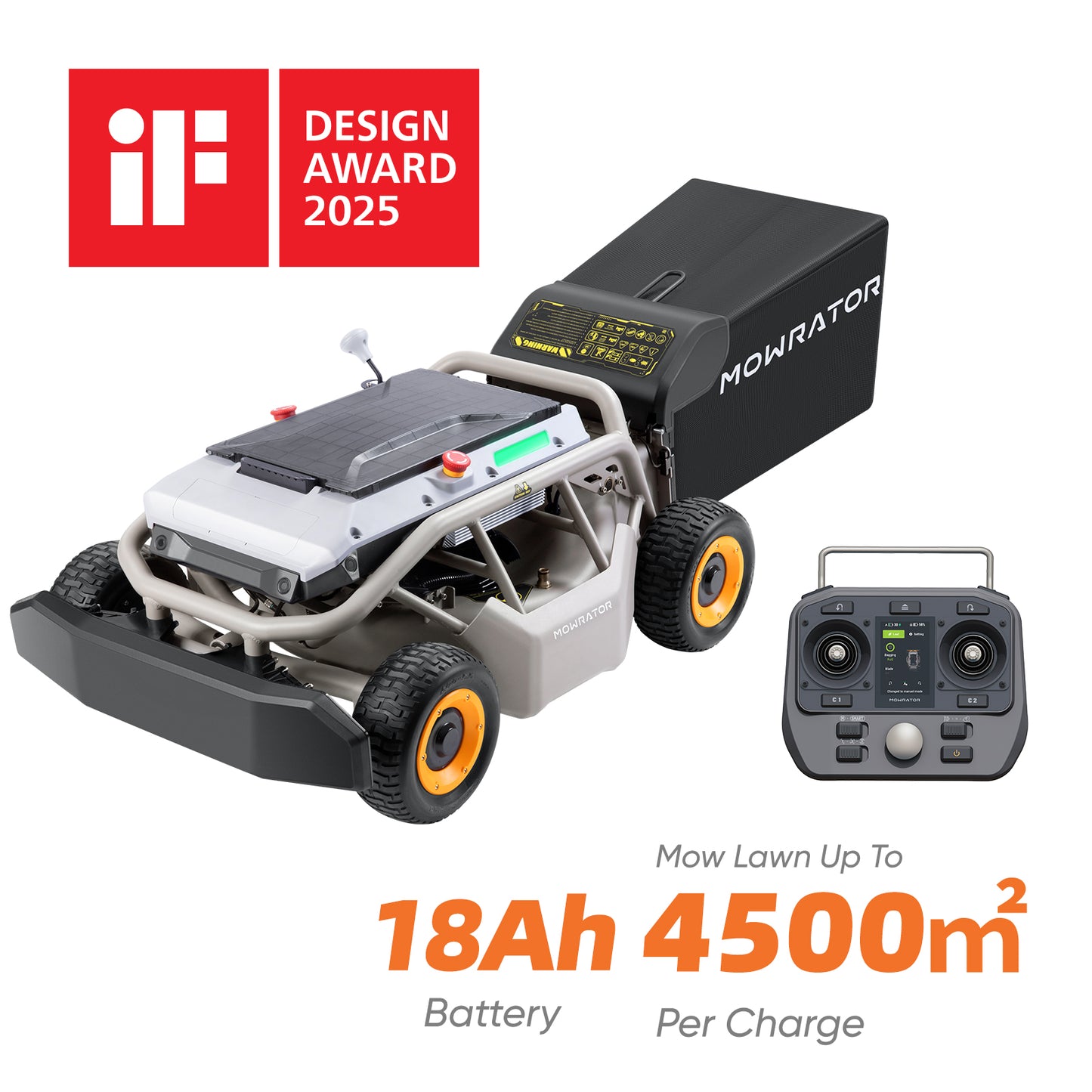 mowrator s1 remote control lawn mower 4wd