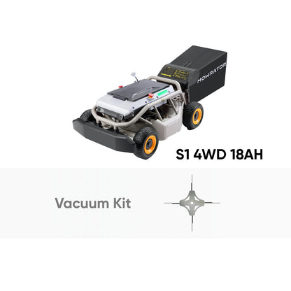S1 4WD 18Ah Mow-Vac Bundle | Powerful Leaf Vacuuming & Slope Mowing