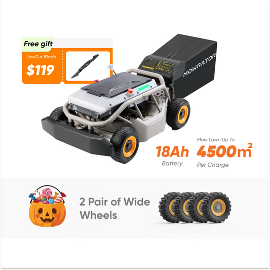 S1 4WD 18Ah Steep Slope Bundle | 85% (40°) Slope Mowing