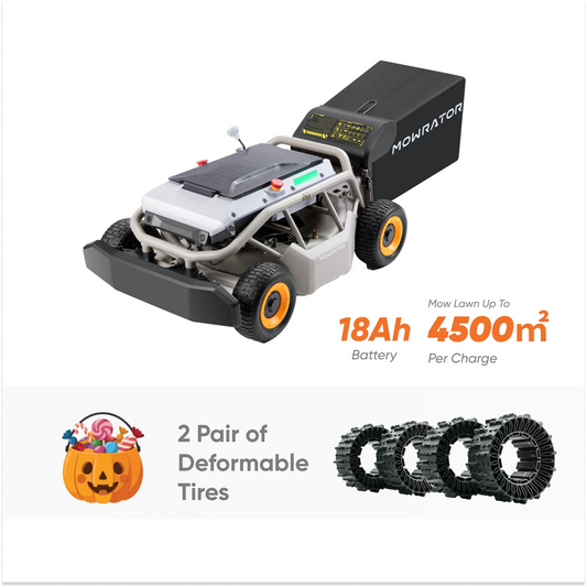 S1 4WD 18Ah Extreme Climber Bundle | 100% (45°) Slope Mowing