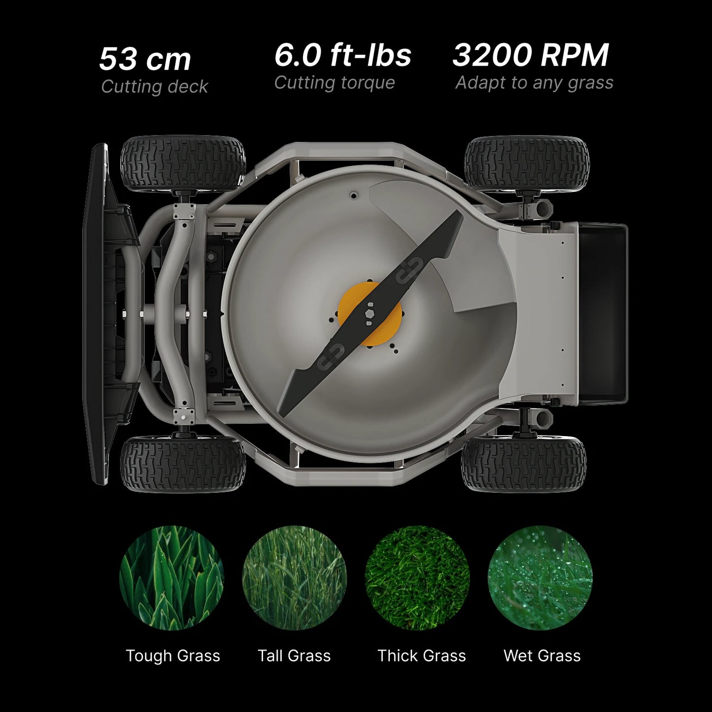 mowrator s1 4wd remote control lawn mower for 75% slopes