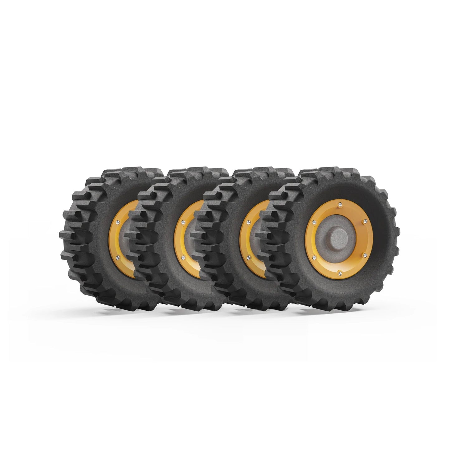 2 pairs of wide wheels | for 80% slope