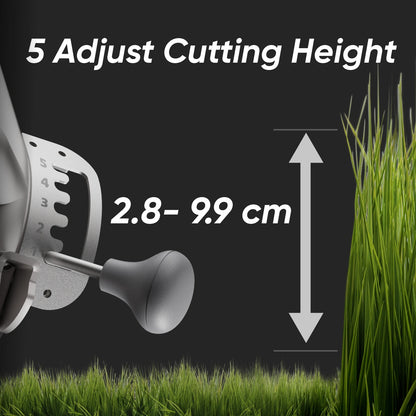 Mowrator S1 4WD Remote Control Lawn Mower for 75% Slopes