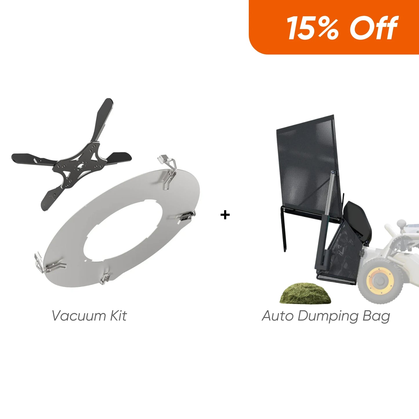 multi-function kit: vacuum kit+auto dumping bag