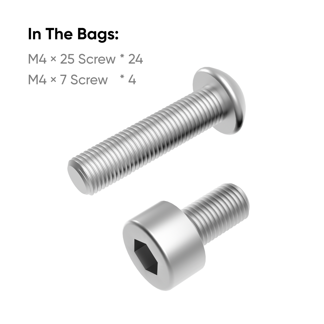 mowrator s1 replacement screw pack