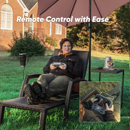 Mowrator S1 2WD 45% Slope Remote Control Lawn Mower with Leaf Shredding Vacuum