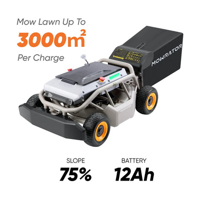 Mowrator S1 Remote Control Lawn Mower 4WD