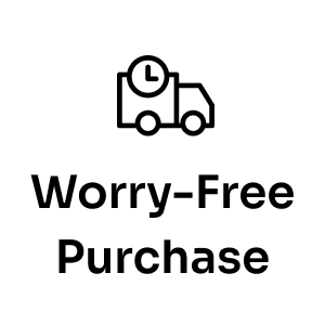 worry-free purchase