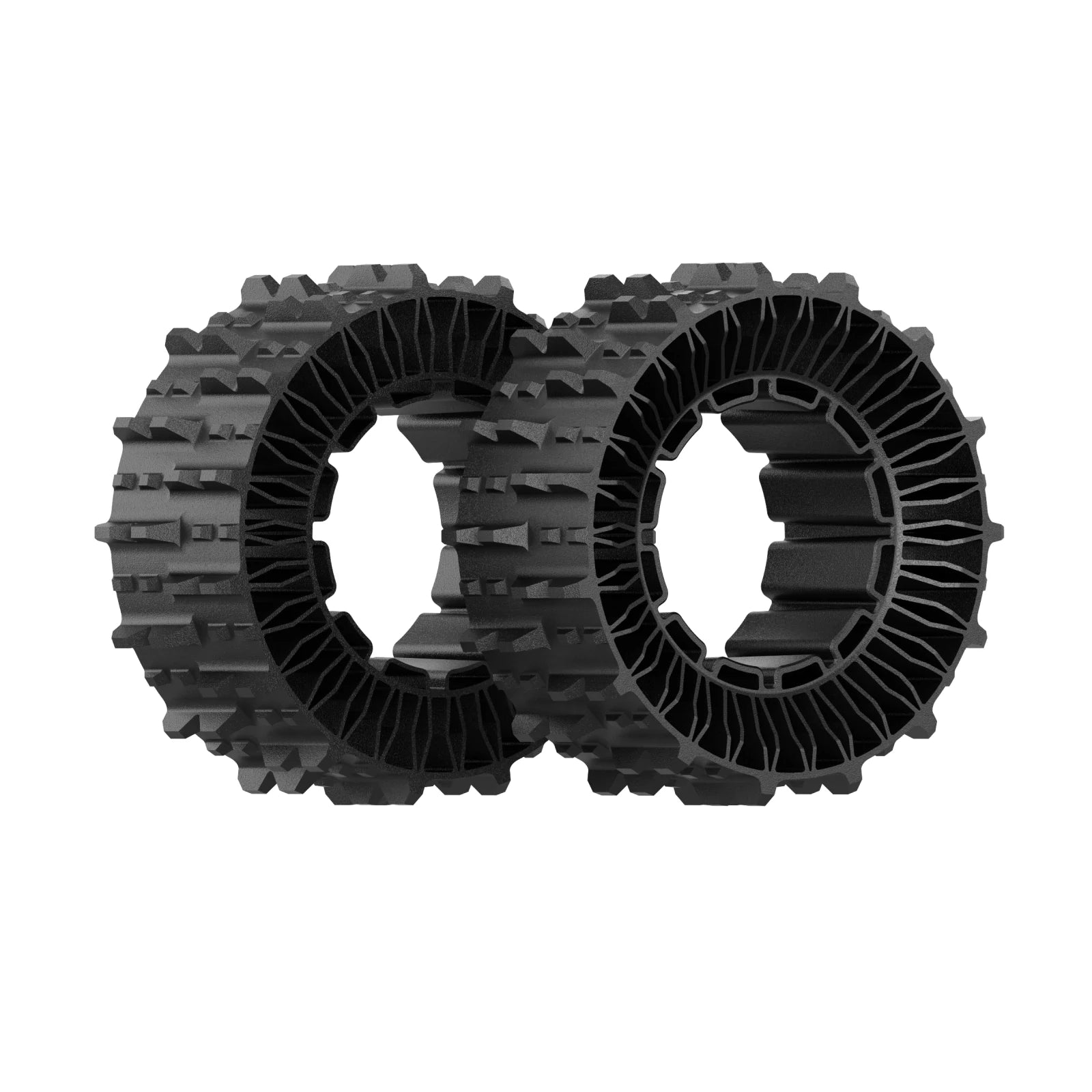Pair of Deformable Tires｜For 100% (45°) Slope