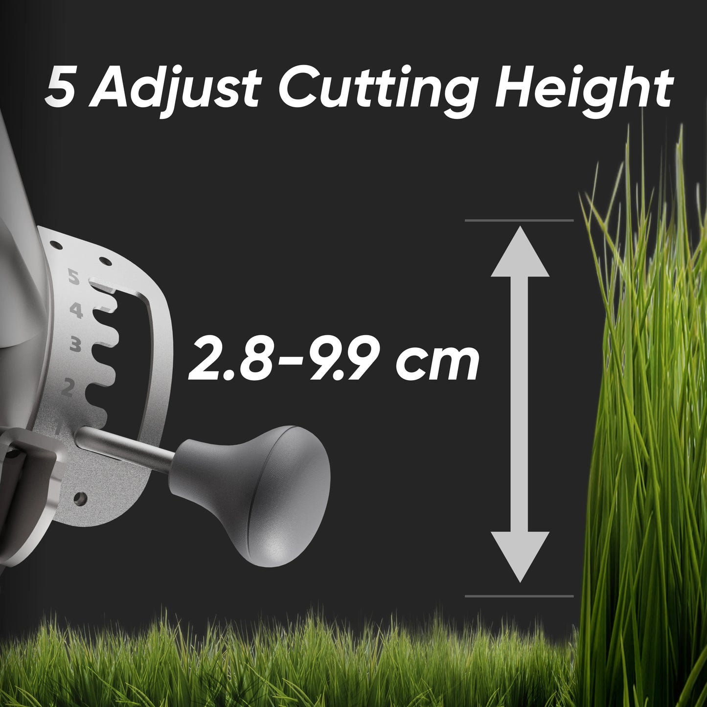 mowrator s1 remote control lawn mower 4wd 100% extreme steep slope bundle (with deformable tires)