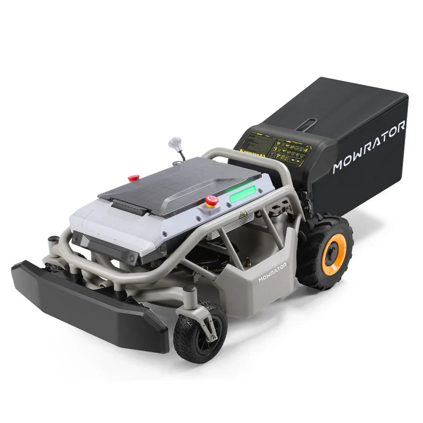 low grass mowing bundle: mowrator s1 2wd 12ah lawn mower+low-cut blades