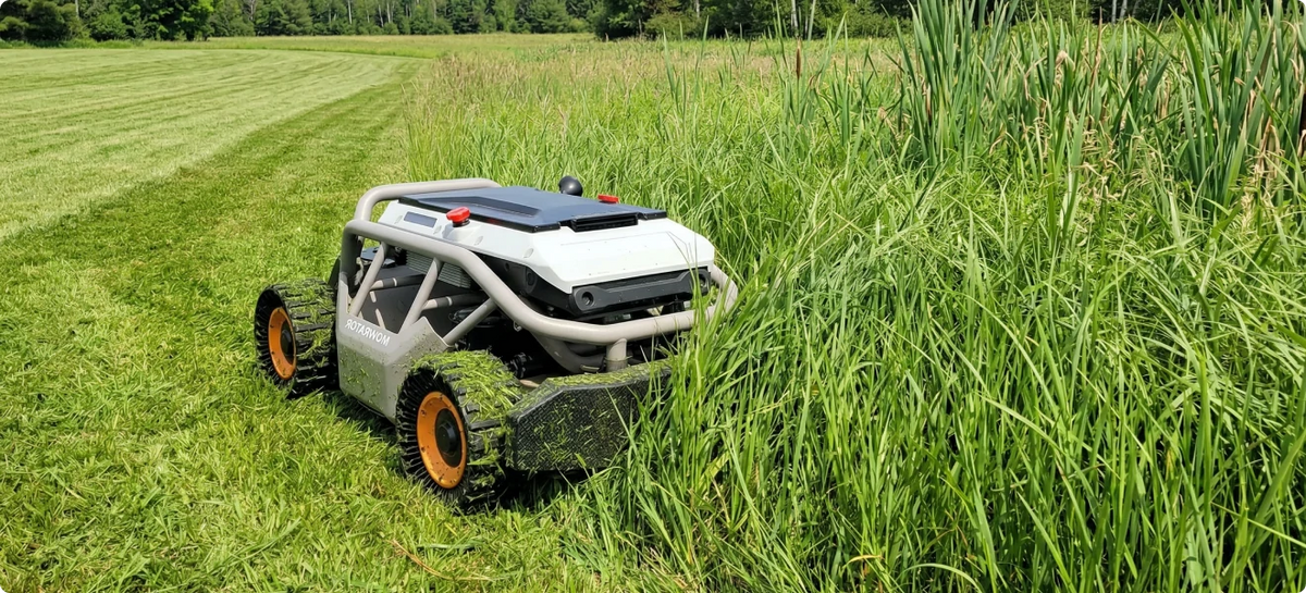 1.3 m Tall Grass. No Clogging.